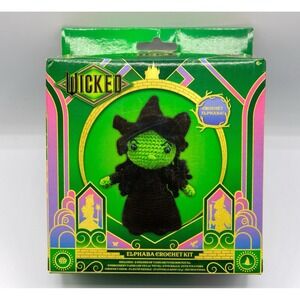 Universal Studios Officially Licensed WICKED Movie ELPHABA Witch Crochet Kit NIB